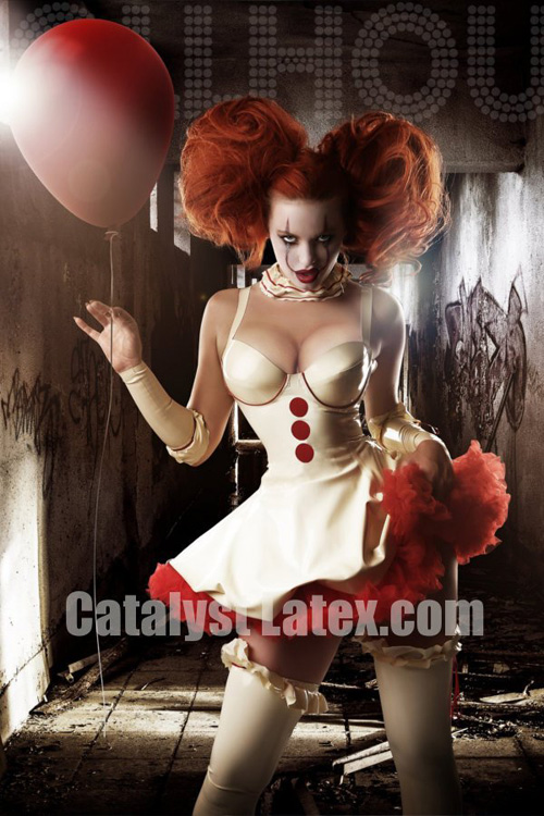 Latex Pennywise from IT Dress