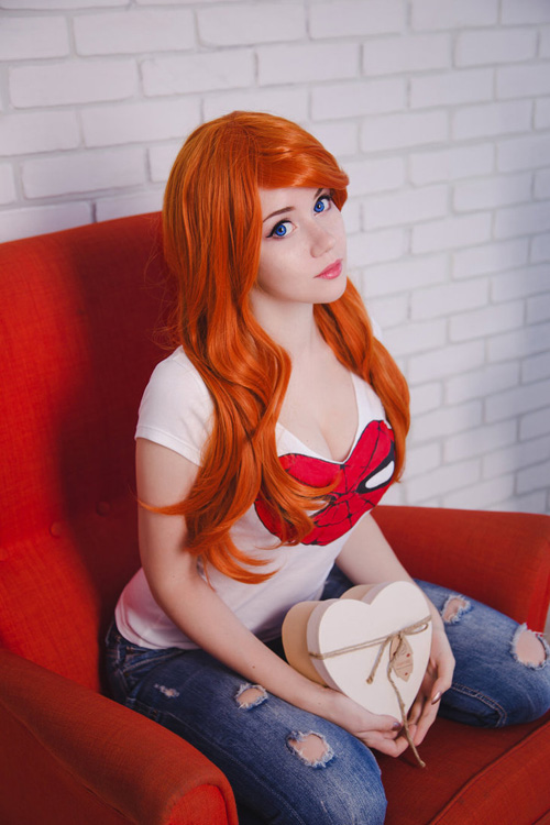 Mary Jane from Spider-Man Cosplay