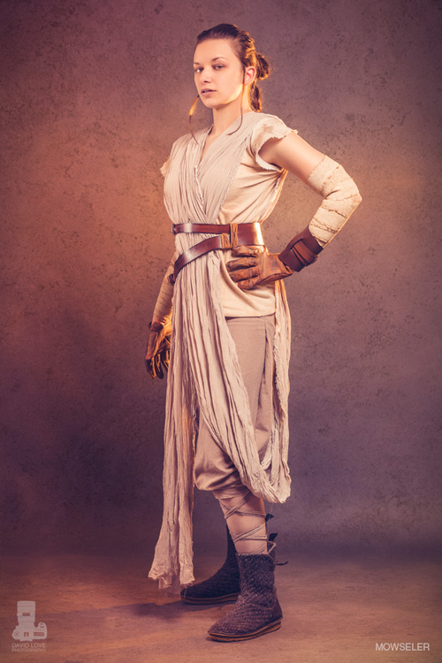 Rey from Star Wars: The Force Awakens Cosplay