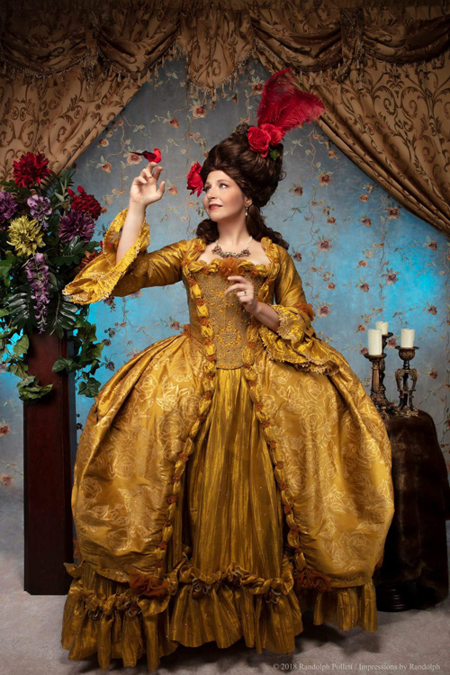 Historical Belle from Beauty and the Beast Cosplay