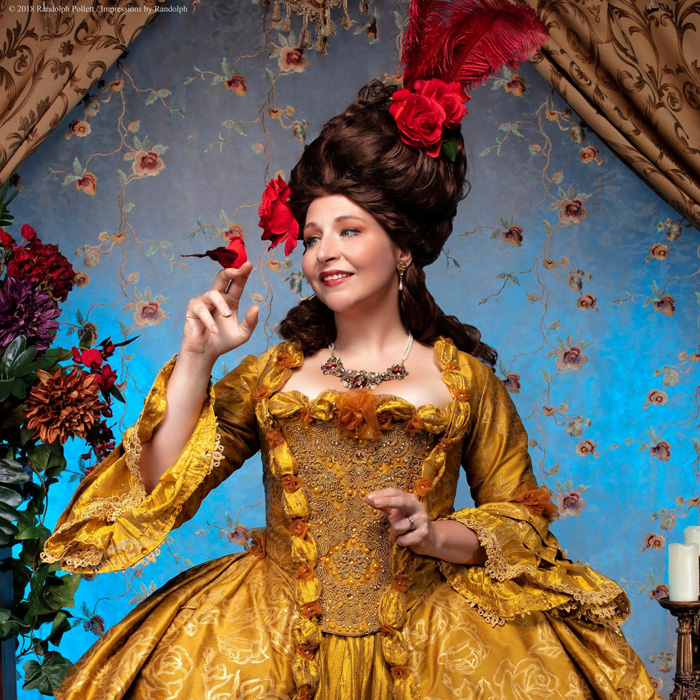 Historical Belle from Beauty and the Beast Cosplay