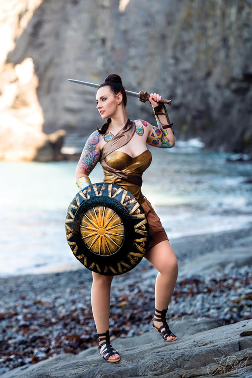 Wonder Woman Training Outfit Cosplay