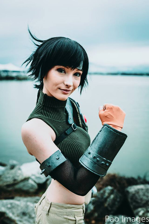 Yuffie from Final Fantasy VII Cosplay