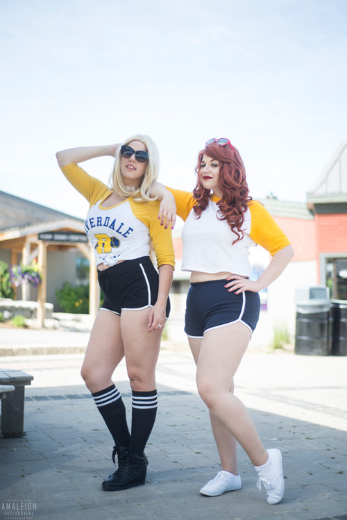 Betty and Cheryl from Riverdale Cosplay