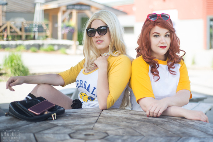 Betty and Cheryl from Riverdale Cosplay