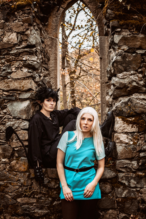 Bean & Luci from Disenchantment Cosplay