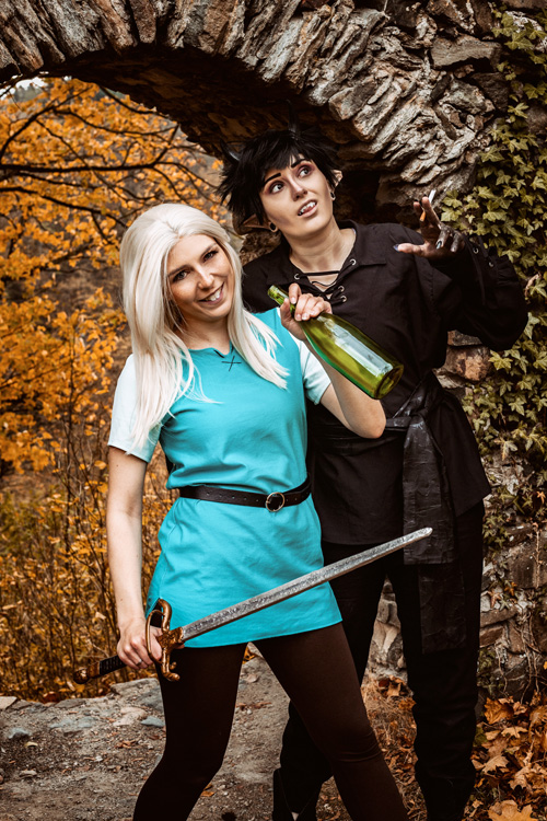 Bean & Luci from Disenchantment Cosplay
