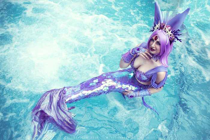 Espeon Mermaid Cosplay