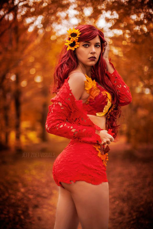 Fall Poison Ivy Cosplay