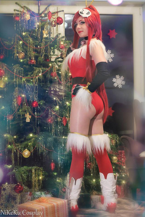Christmas Yoko Littner from Gurren Lagann Cosplay