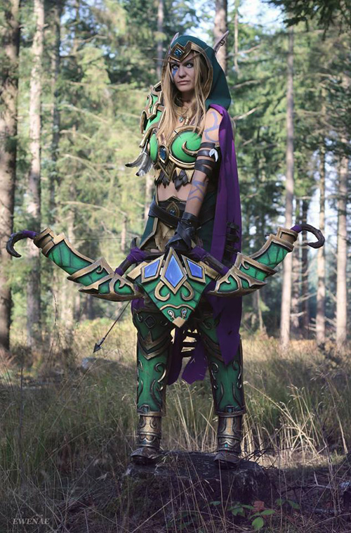 Alleria Windrunner from World of Warcraft Cosplay