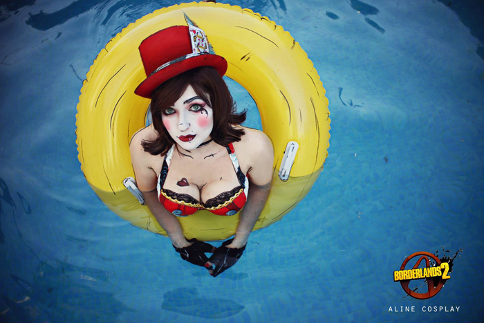 Pool Party Mad Moxxi Cosplay