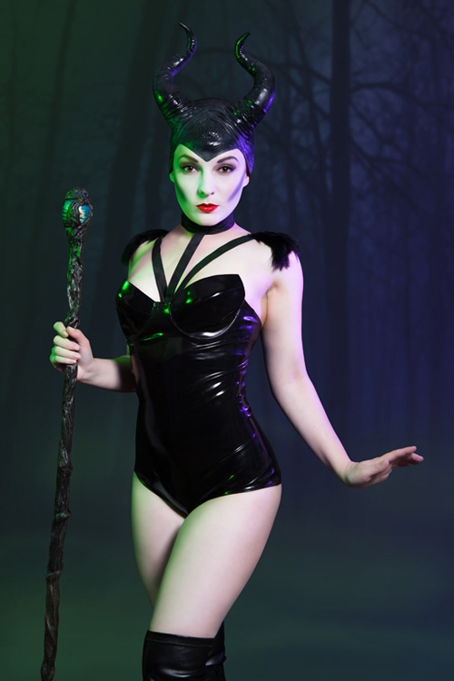 Maleficent Pinup Cosplay