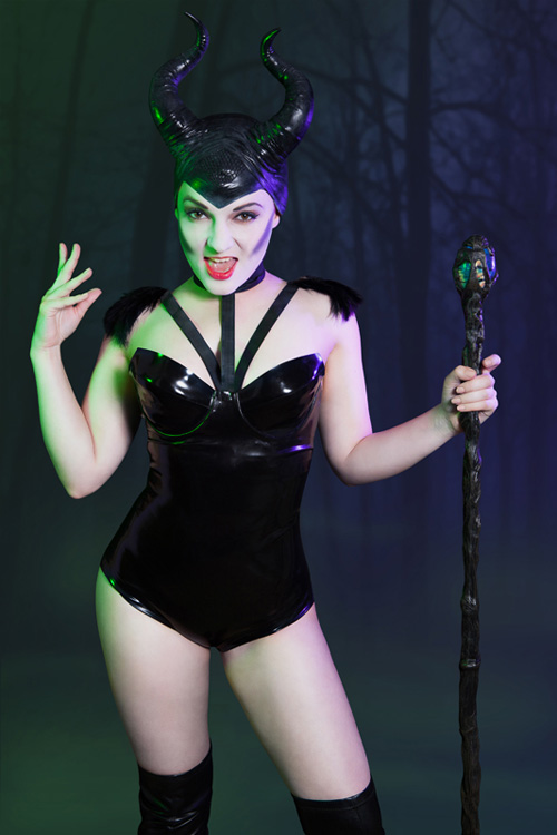 Maleficent Pinup Cosplay