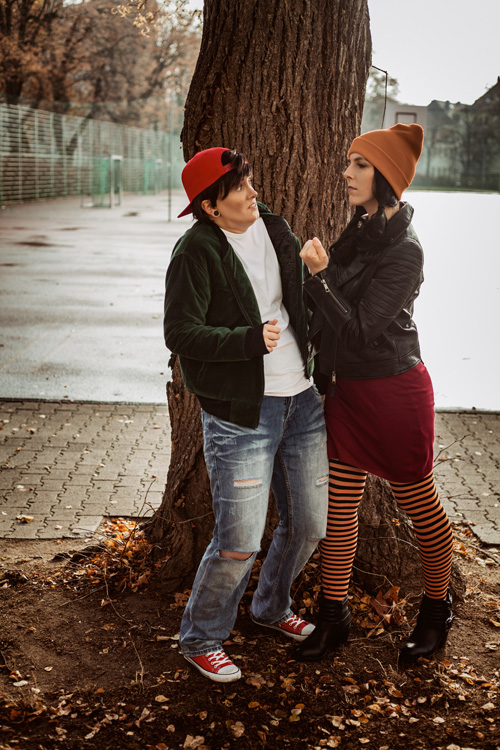 TJ and Spinelli from Recess Cosplay