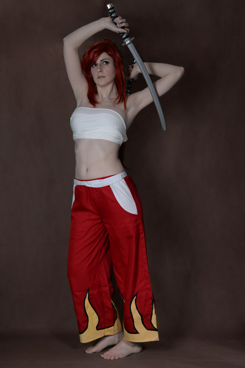 Flame Erza from Fairy Tail Cosplay
