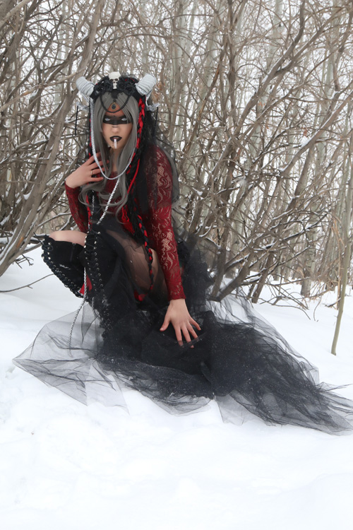 The Winter Huntress Photoshoot