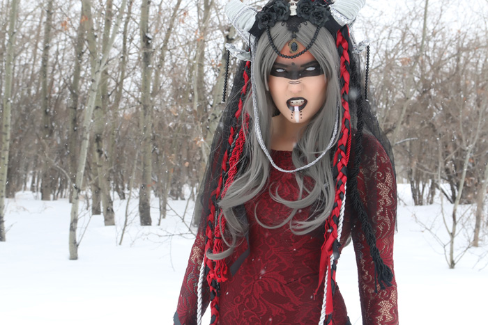 The Winter Huntress Photoshoot