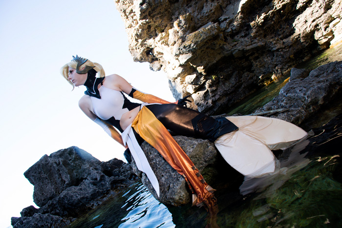 Mermaid Mercy from Overwatch Cosplay