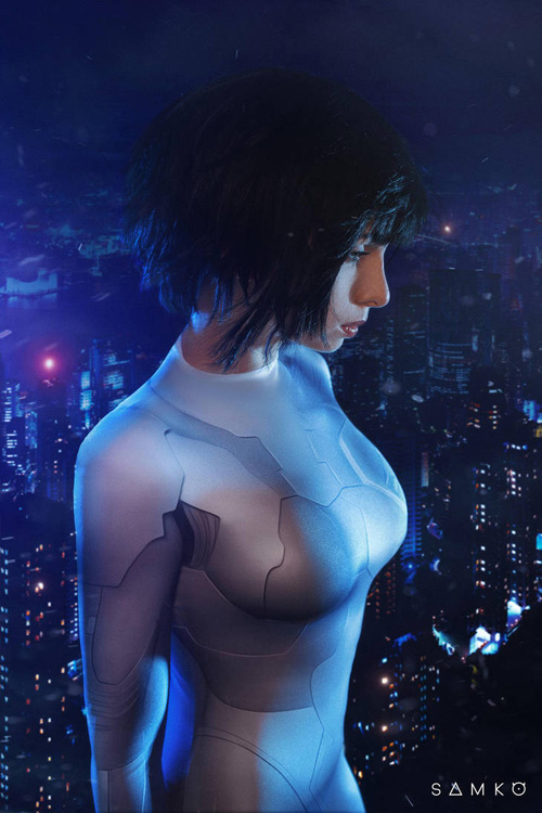 Motoko from Ghost in the Shell Cosplay