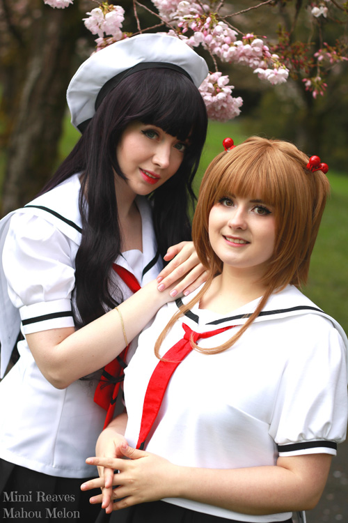 Tomoyo & Sakura from Cardcaptor Sakura Cosplay