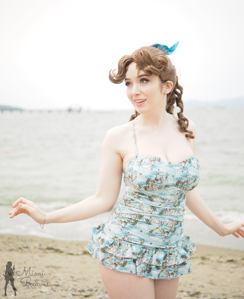 Wendy Darling from Peter Pan Swimsuit Photoshoot
