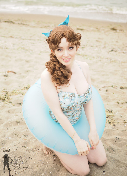 Wendy Darling from Peter Pan Swimsuit Photoshoot