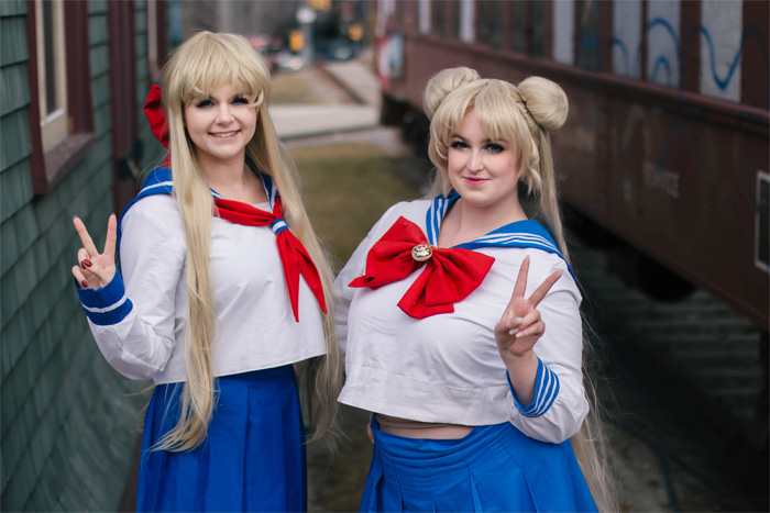 Usagi & Minako from Sailor Moon Cosplay