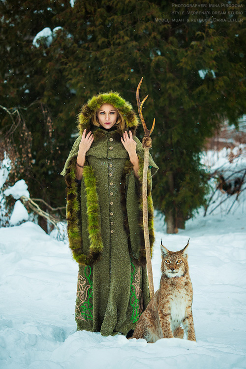 Druid Winter Fantasy Photoshoot