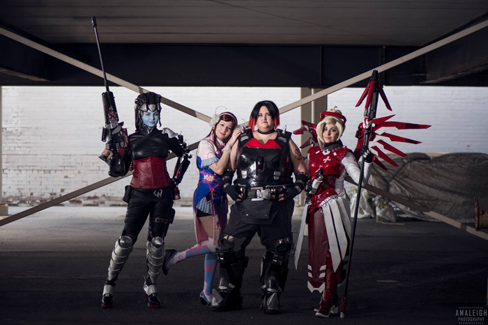 Overwatch Group Cosplay