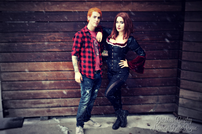 Willow and Oz from Buffy the Vampire Slayer Cosplay