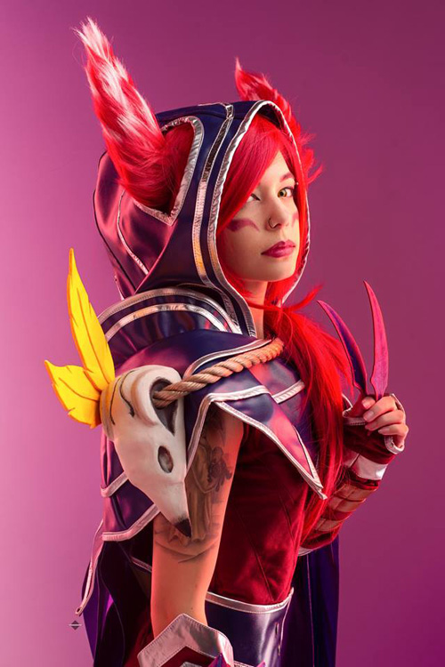 Xayah from League of Legends Cosplay