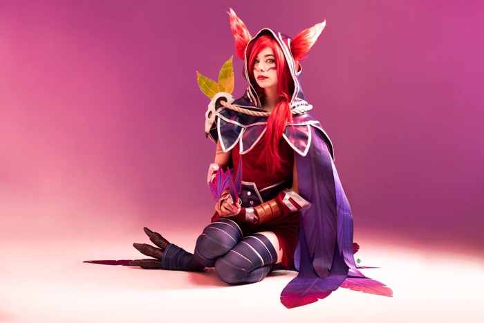 Xayah from League of Legends Cosplay