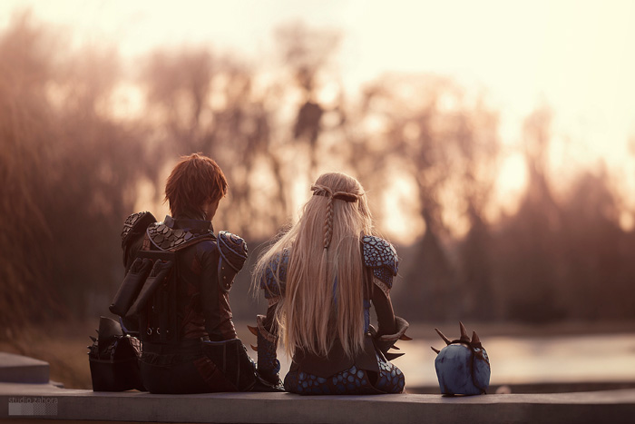 Astrid & Hiccup from How to Train Your Dragon 3 Cosplay