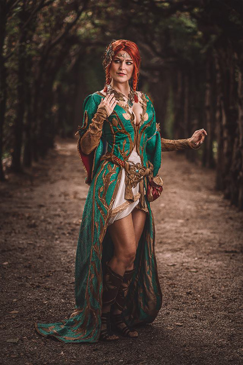 Triss Merigold from The Witcher 3 Cosplay