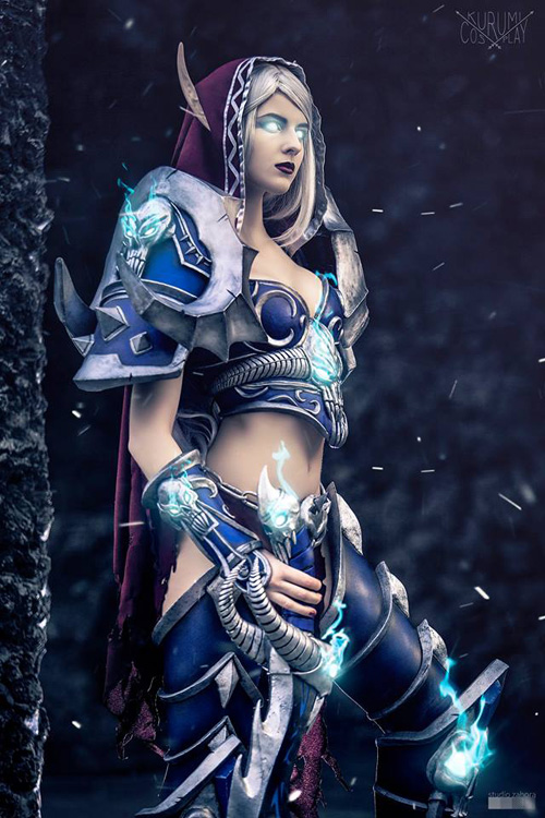 Blood Elf Death Knight from World of Warcraft Cosplay