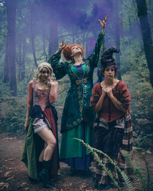The Sanderson Sisters from Hocus Pocus Cosplay