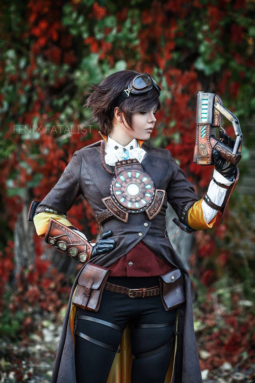 Steampunk Tracer from Overwatch Cosplay