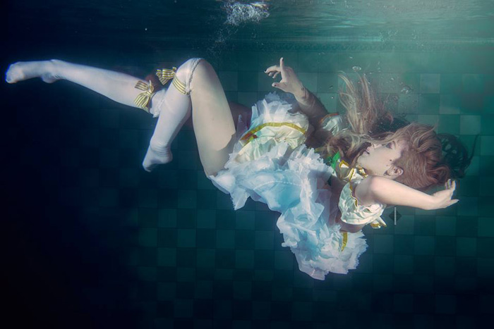 Underwater Kotori from Love Live! Cosplay