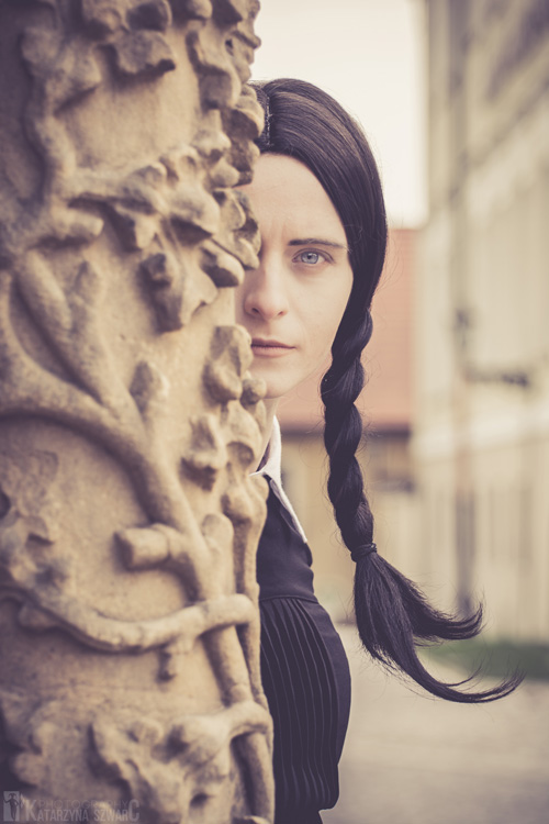 Wednesday Addams from The Addams Family Cosplay
