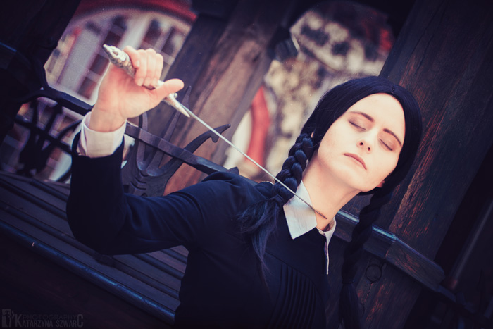 Wednesday Addams from The Addams Family Cosplay