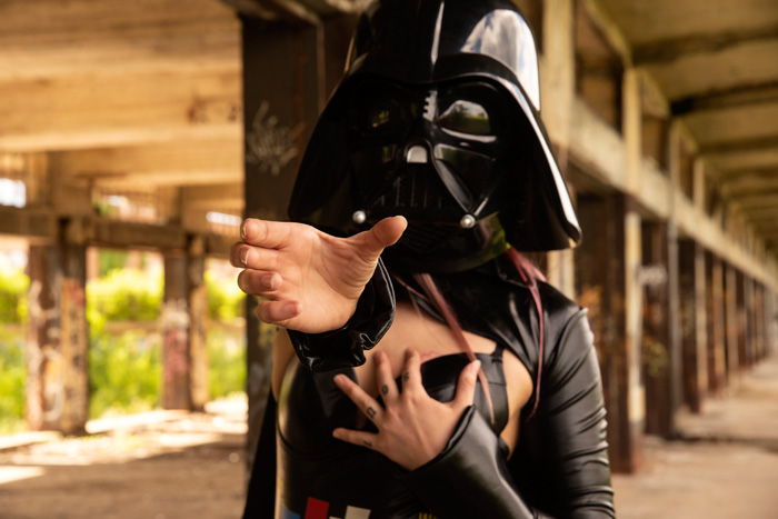 Sexy Darth Vader Cosplay