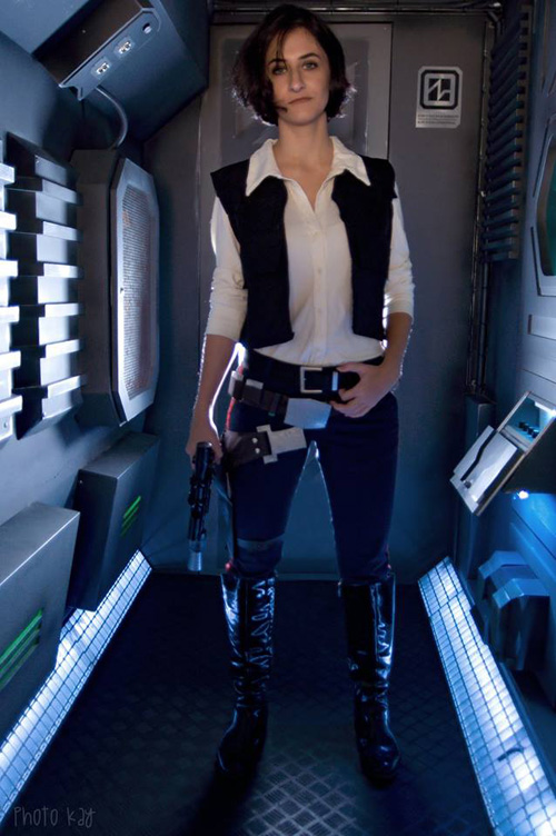Princess Leia & Genderbent Han Solo Cosplay