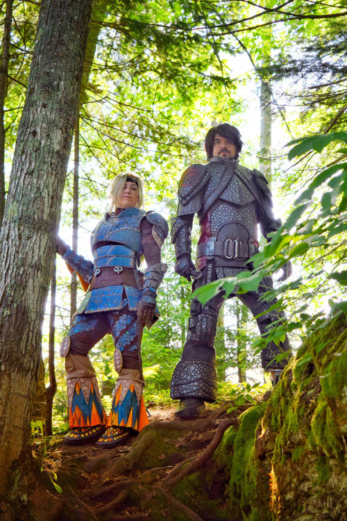 Astrid & Hiccup from How to Train Your Dragon 3 Cosplay