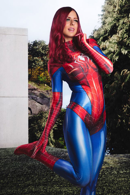 Mary Jane from Spider-Man Cosplay