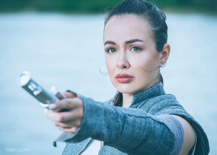 Rey from Star Wars: The Last Jedi Cosplay