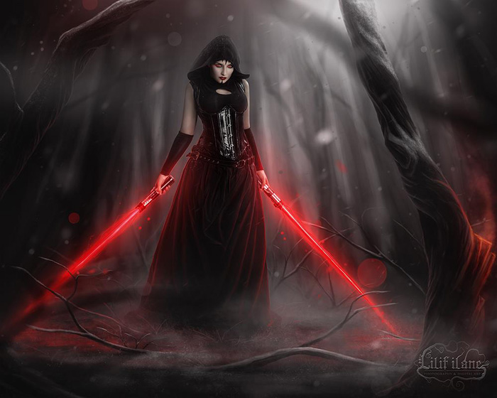 female sith lord cosplay