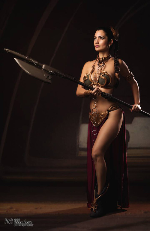 Slave Leia from Star Wars Cosplay