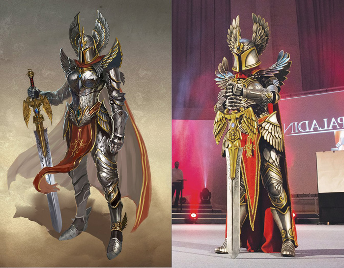Haven Paladin from Might & Magic Heroes VII Cosplay