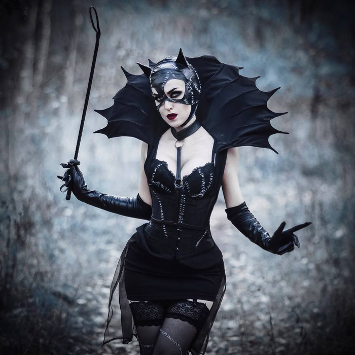 Catwoman Pinup Cosplay